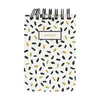 A7 Black & Gold Doodle Notebook - Set of 4