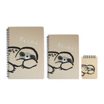 B5 , A5 , A7 Cartoon Animal Notebook - Set of 3
