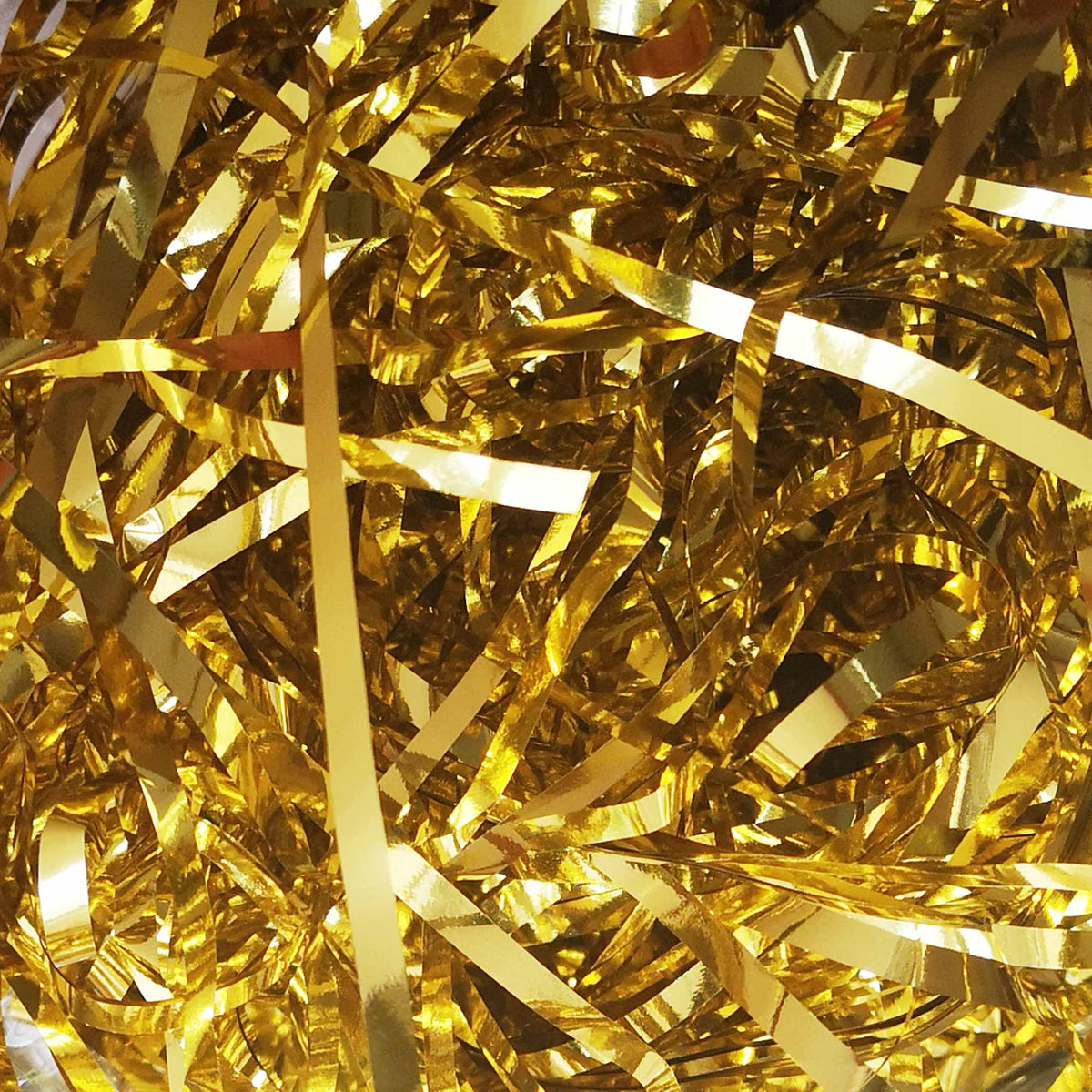 Metallic Shredded Tissue Paper for Packaging and Decor - Gold