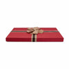 Red Brown Bow Gift Box - Set of 5