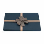 Blue Grey Bow Gift Box - Set of 5