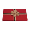 Red Brown Bow Gift Box - Set of 5