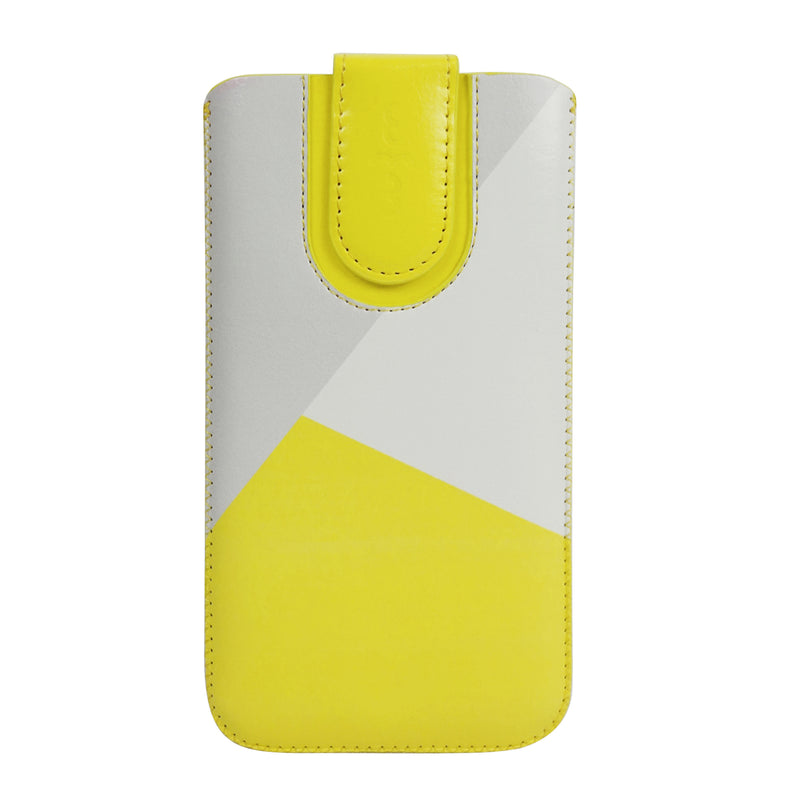 Universal Phone Pouch - Yellow Grey